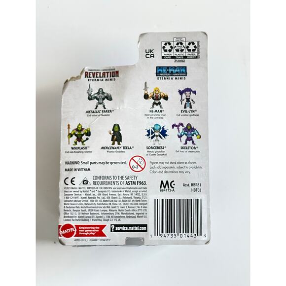 Masters of the Universe Eternia Minis Mercenary Teela Mini figure - Picture 2 of 4